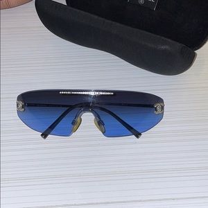 Chanel rhinestone Sunglasses